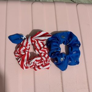Patriotic scrunchie set